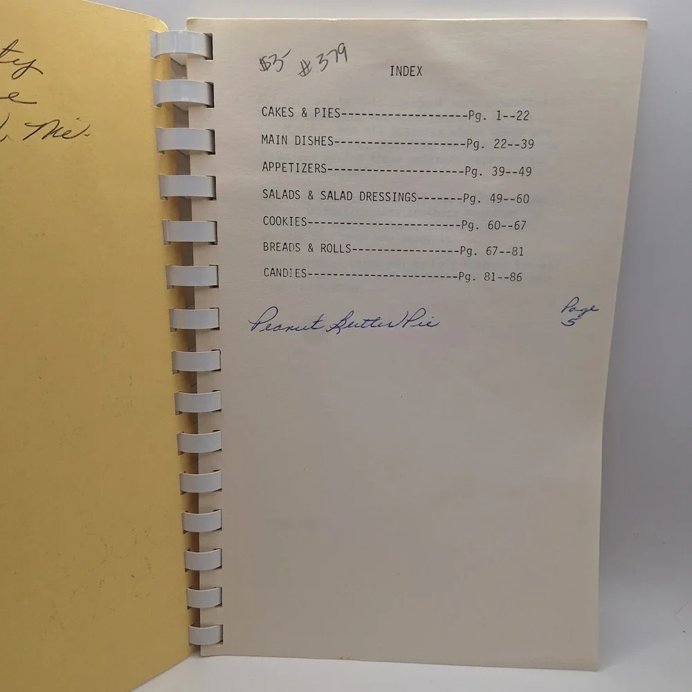 Vintage ECMCF Goodie Cook Book Lois Kettner Eaton‎ County Medical Facility